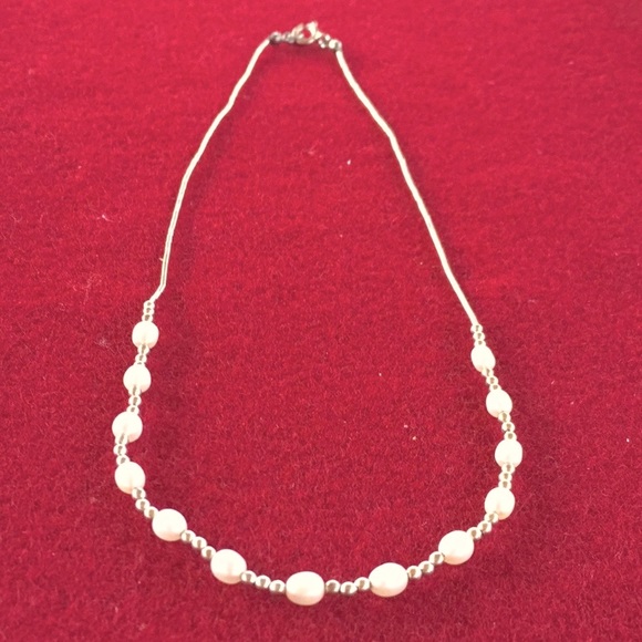 Sterling & River Pearl Choker - Picture 1 of 4